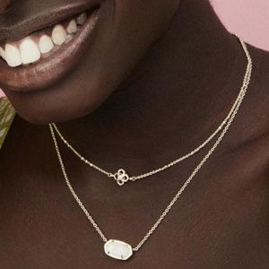 Kendra Scott Elisa Necklace Ivory Pearl